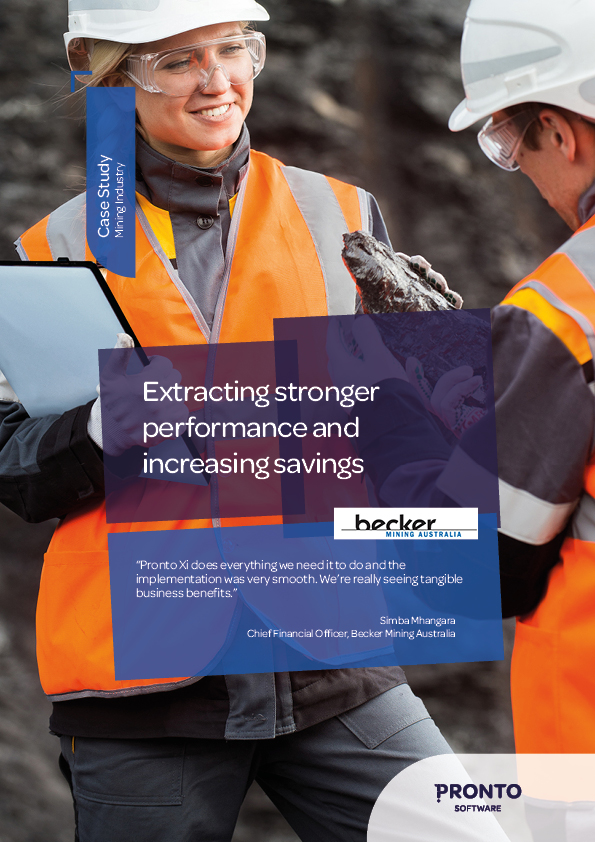 Becker Mining Case Study Cover Image