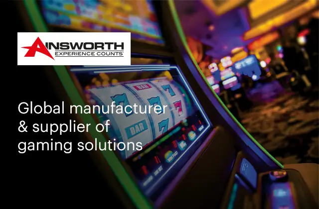 Ainsworth Game Technology - Hitting the insights jackpot for better decision-making
