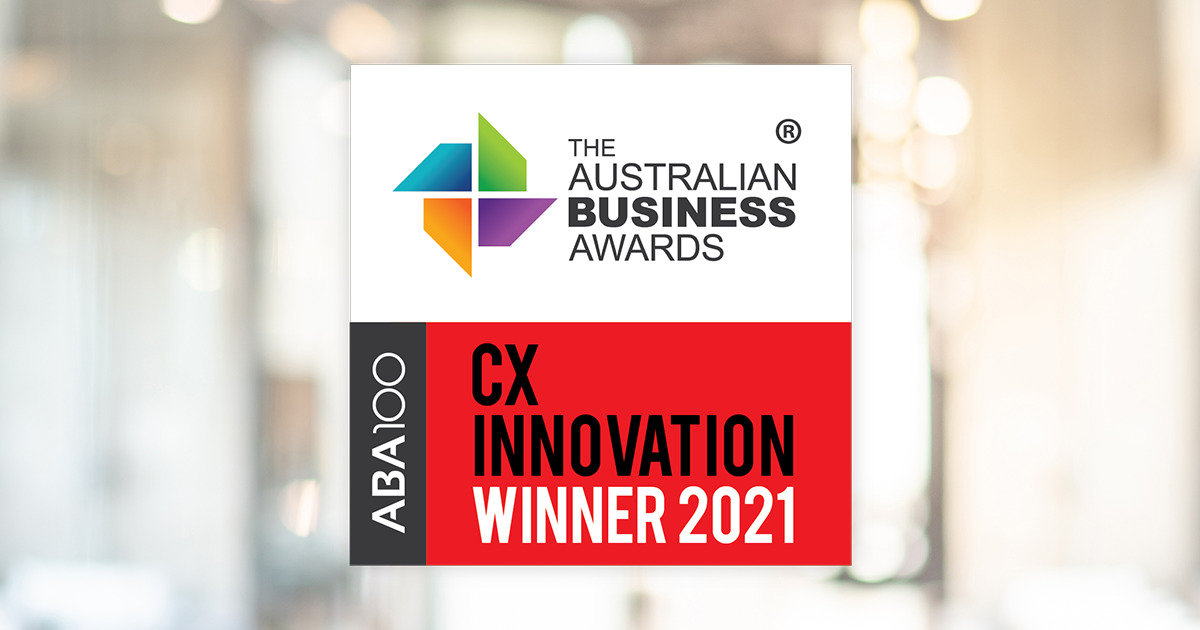 Pronto Woven winner at the 2021 Australian Business Awards Poonto Woven Winner ABA 2021 Image