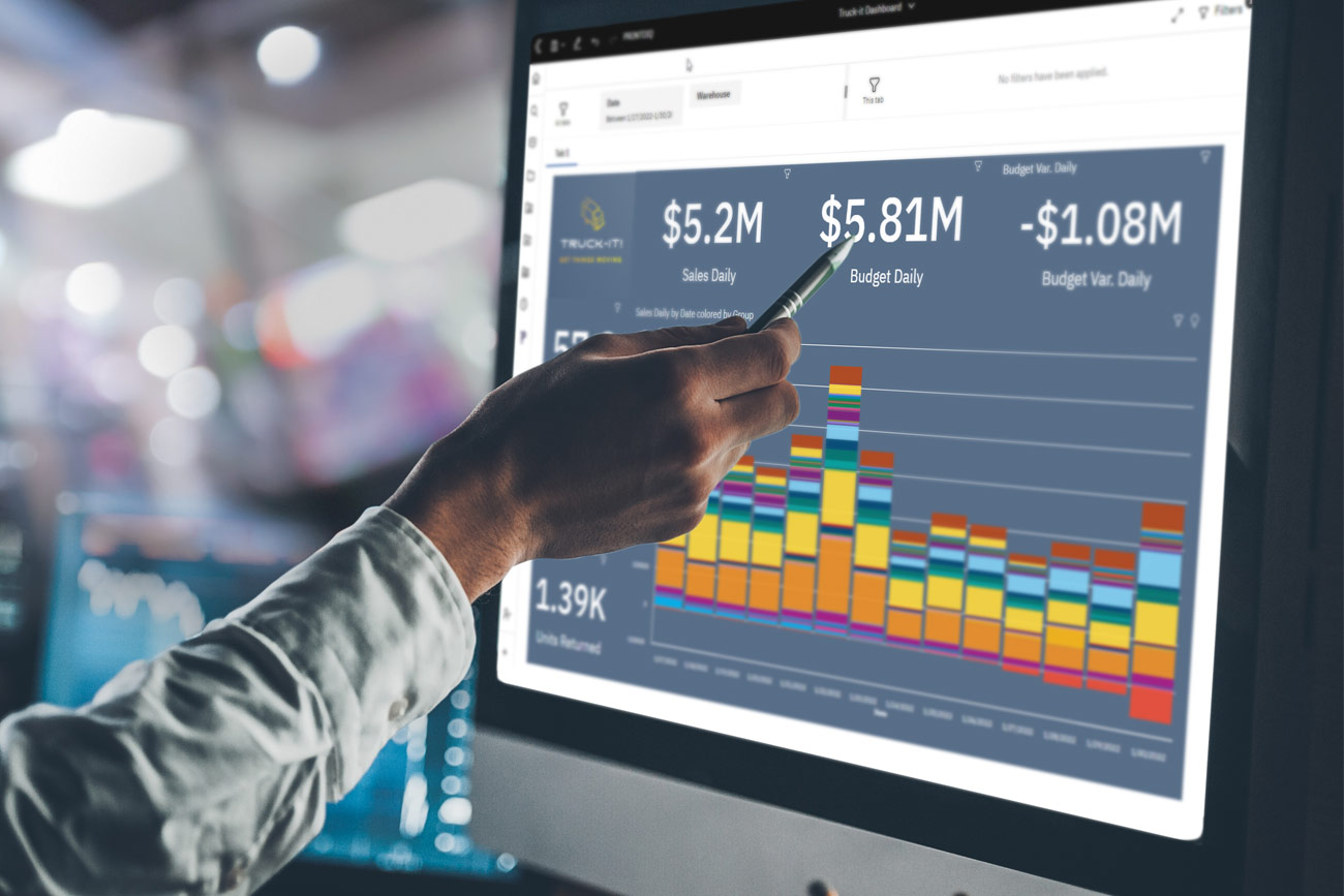 Pronto Xi Visualisations makes clear data pictures for a heightened view of business performance.