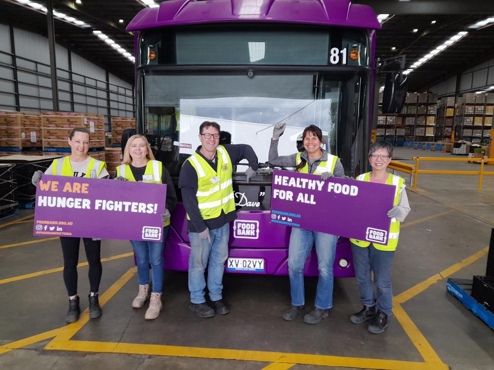Foodbank’s Mobile Supermarket Bus