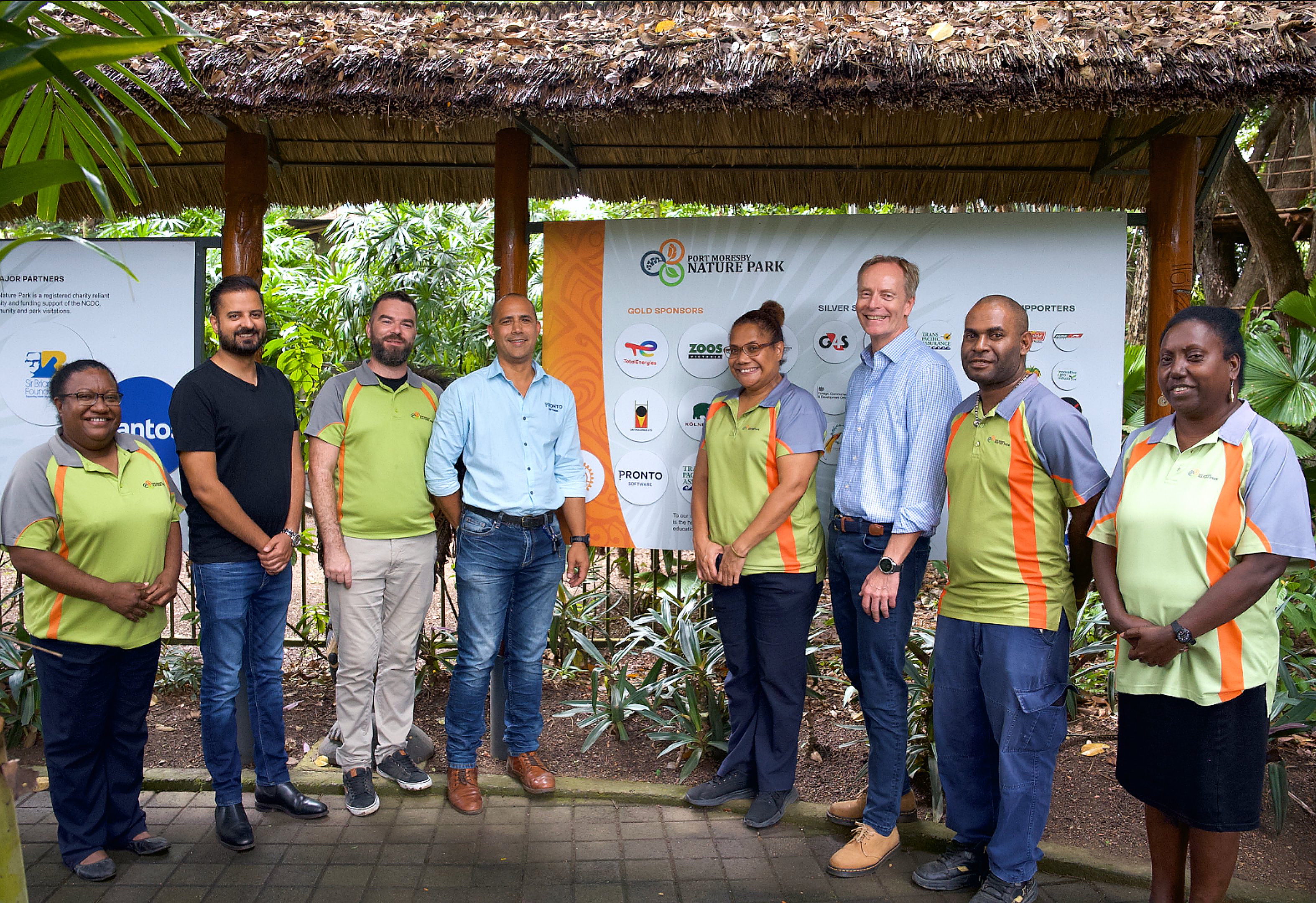 Pronto Software is a Gold sponsor of Port Moresby Nature Park.