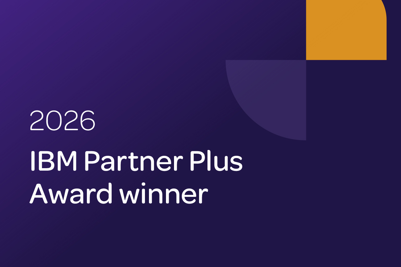 IBM Partner Plus Award winner