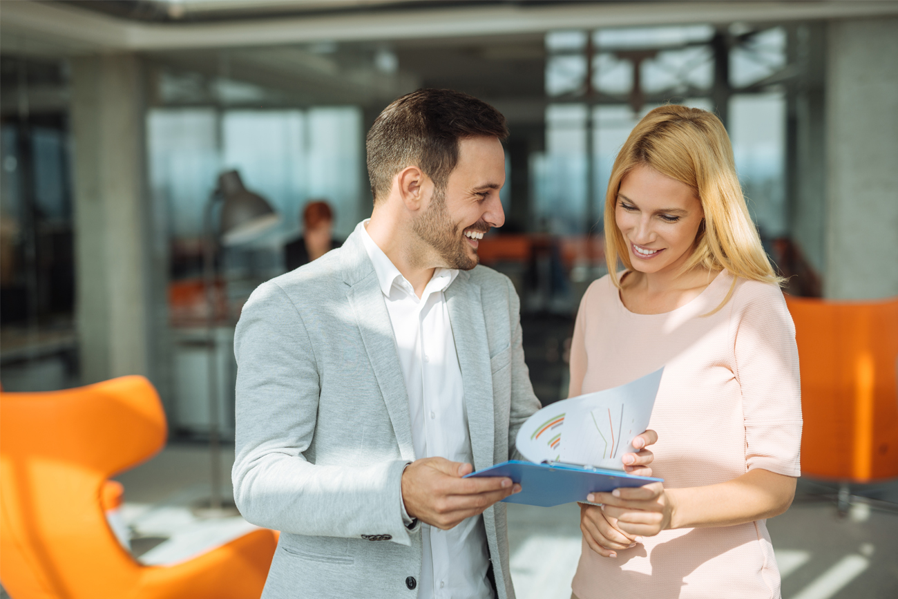 Large business discussing a more sophisticated business management software to adopt such as ERP.