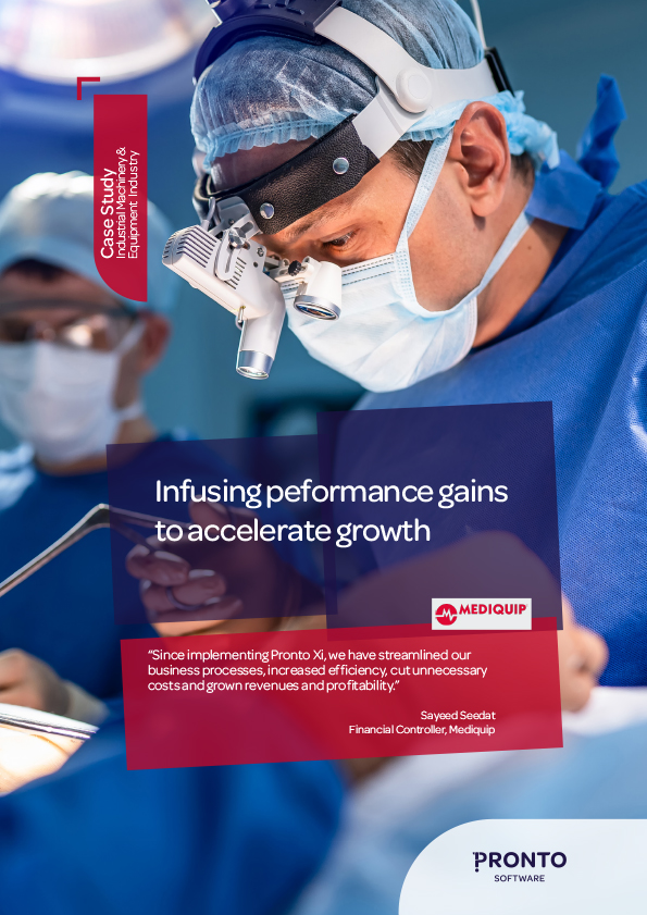 Mediquip case study front cover Mediquip case study