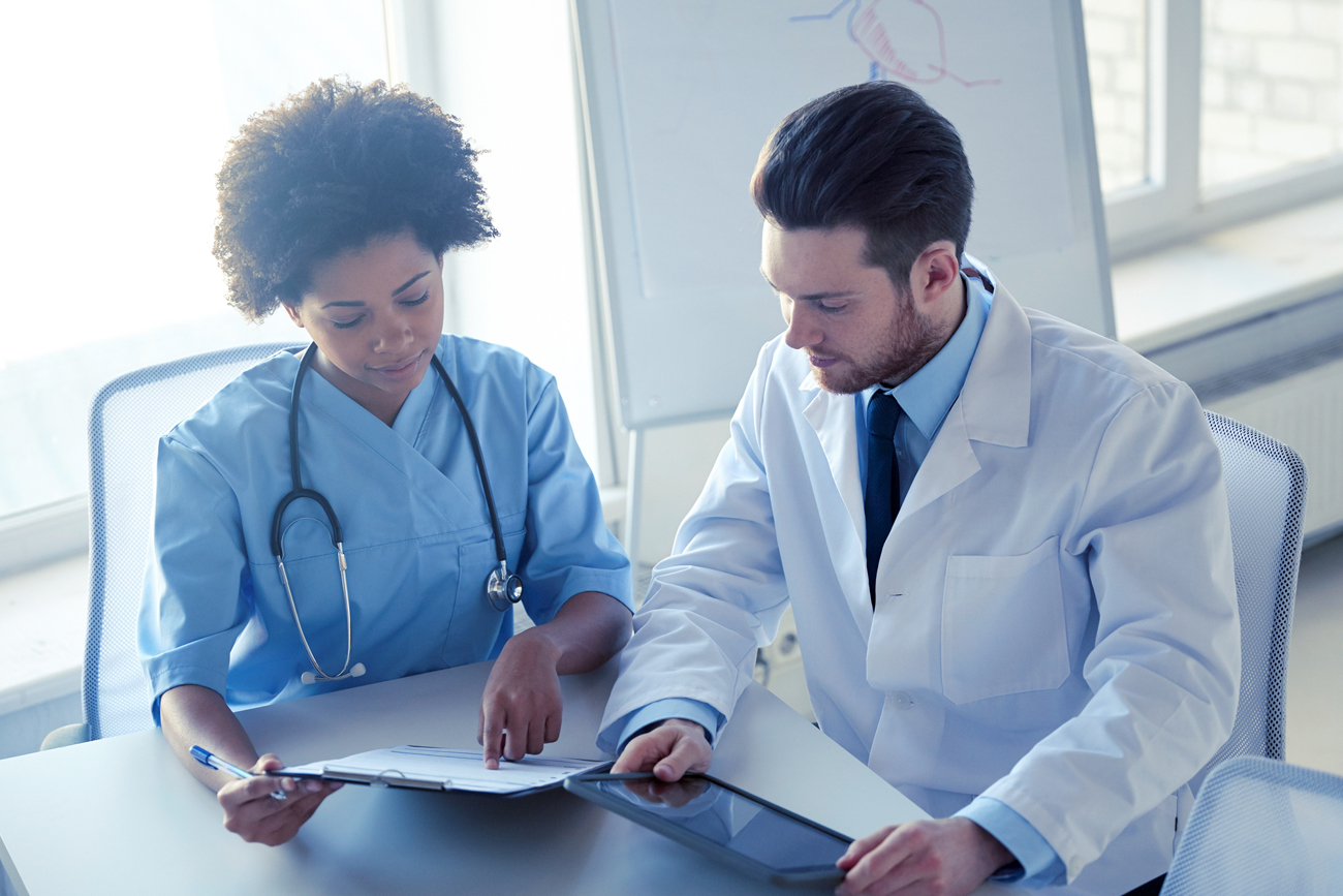 Healthcare professionals are reviewing their financial data in real-time to find new opportunities for the business.